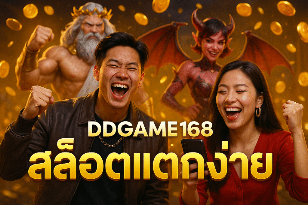 DDGAME168 สล็อตแตกง่าย รวมทุกค่าย ฝากถอนออโต้